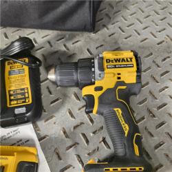 Houston Location - AS-IS DEWALT DCD794B ATOMIC 20V MAX Lithium-Ion Compact Series Brushless Cordless 1/2 Drill/Driver  w/ 2AH Battery & Charger - Appears IN LIKE NEW Condition