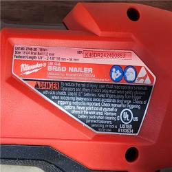 HOUSTON LOCATION - AS-IS Milwaukee M18 Fuel 18V Brushless 18-Gauge Brad Nailer 2746-20 (Bare Tool)