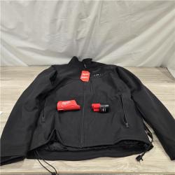 AS-IS Milwaukee Medium Men's M12 Heated TOUGHSHELL Jacket