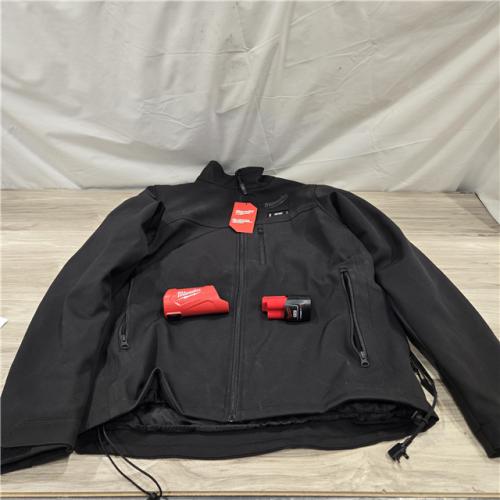 AS-IS Milwaukee Medium Men's M12 Heated TOUGHSHELL Jacket