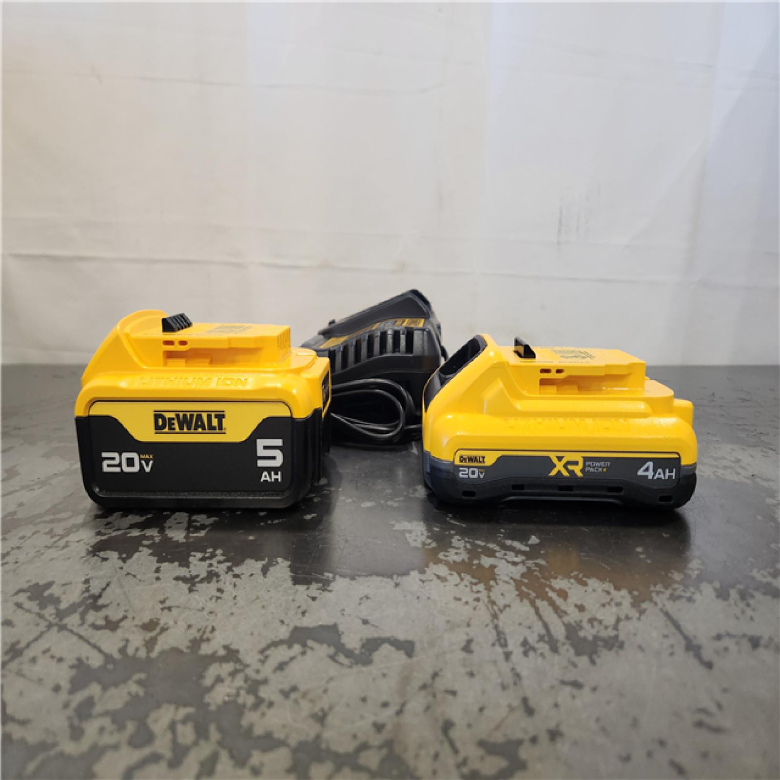 AS-IS- DEWALT 20V MAX Lithium-Ion Starter Kit