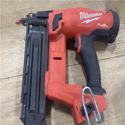 AS-IS Milwaukee FUEL 18-Volt Lithium-Ion Brushless Cordless Gen II 18-Gauge Brad Nailer (Tool-Only)