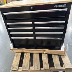 California AS-IS HUSKY 46 in. 9-Drawer Mobile Workbench