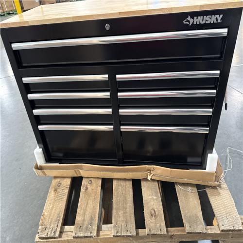 California AS-IS HUSKY 46 in. 9-Drawer Mobile Workbench