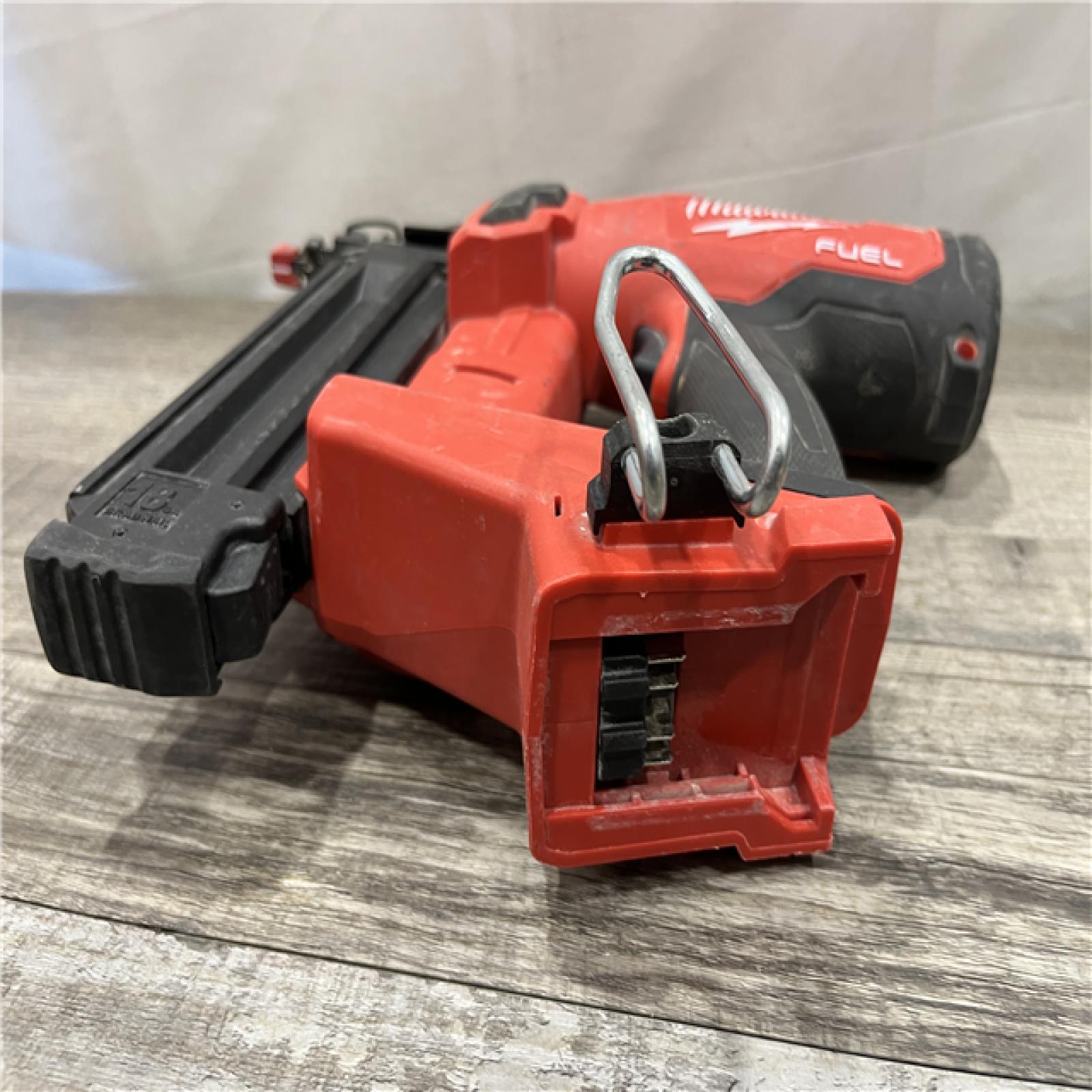 AS-IS Milwaukee FUEL 18-Volt Lithium-Ion Brushless Cordless Gen II 18-Gauge Brad Nailer (Tool-Only)