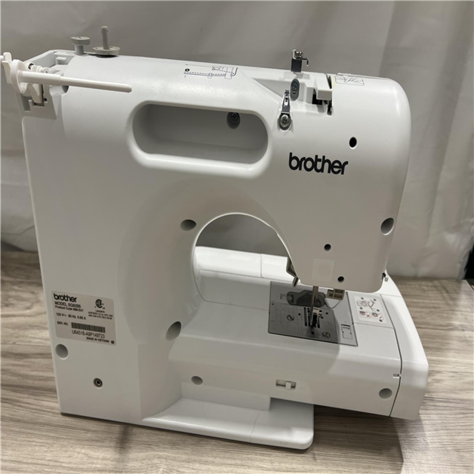 AS-IS Brother SQ9285 Computerized Sewing & Quilting Machine