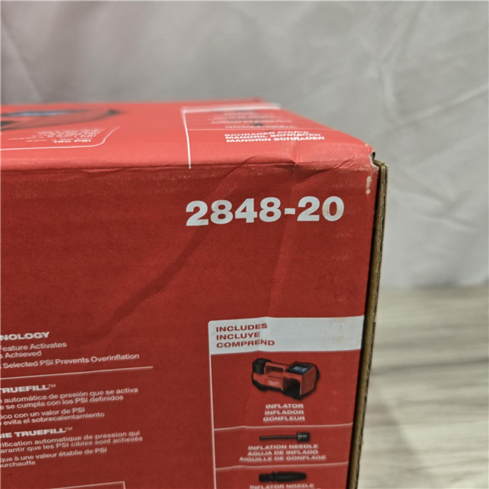 NEW! - Milwaukee M18 18 V 150 PSI Tire Inflator (Tool Only)