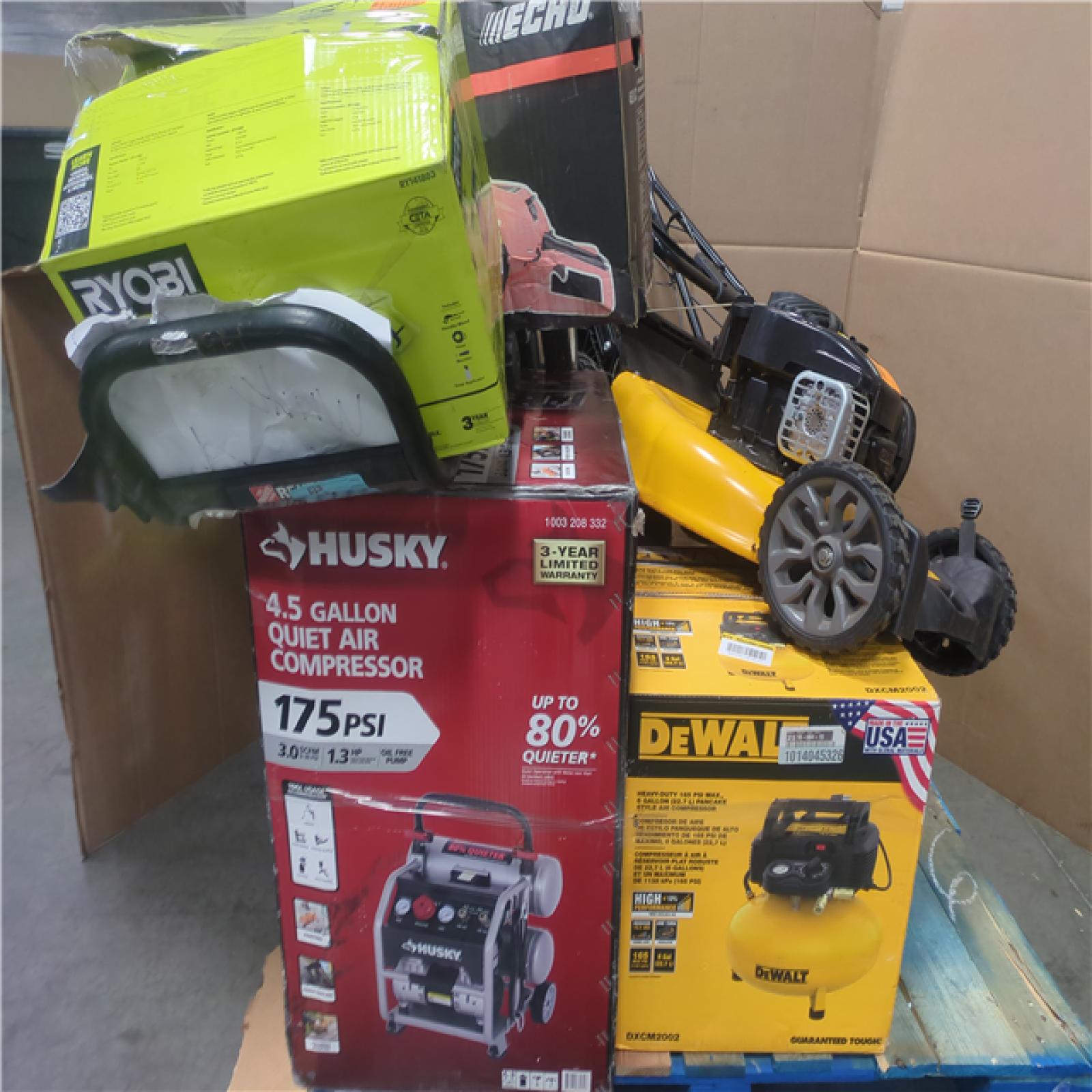 CALIFORNIA AS-IS OUTDOOR POWER EQUIPMENT
