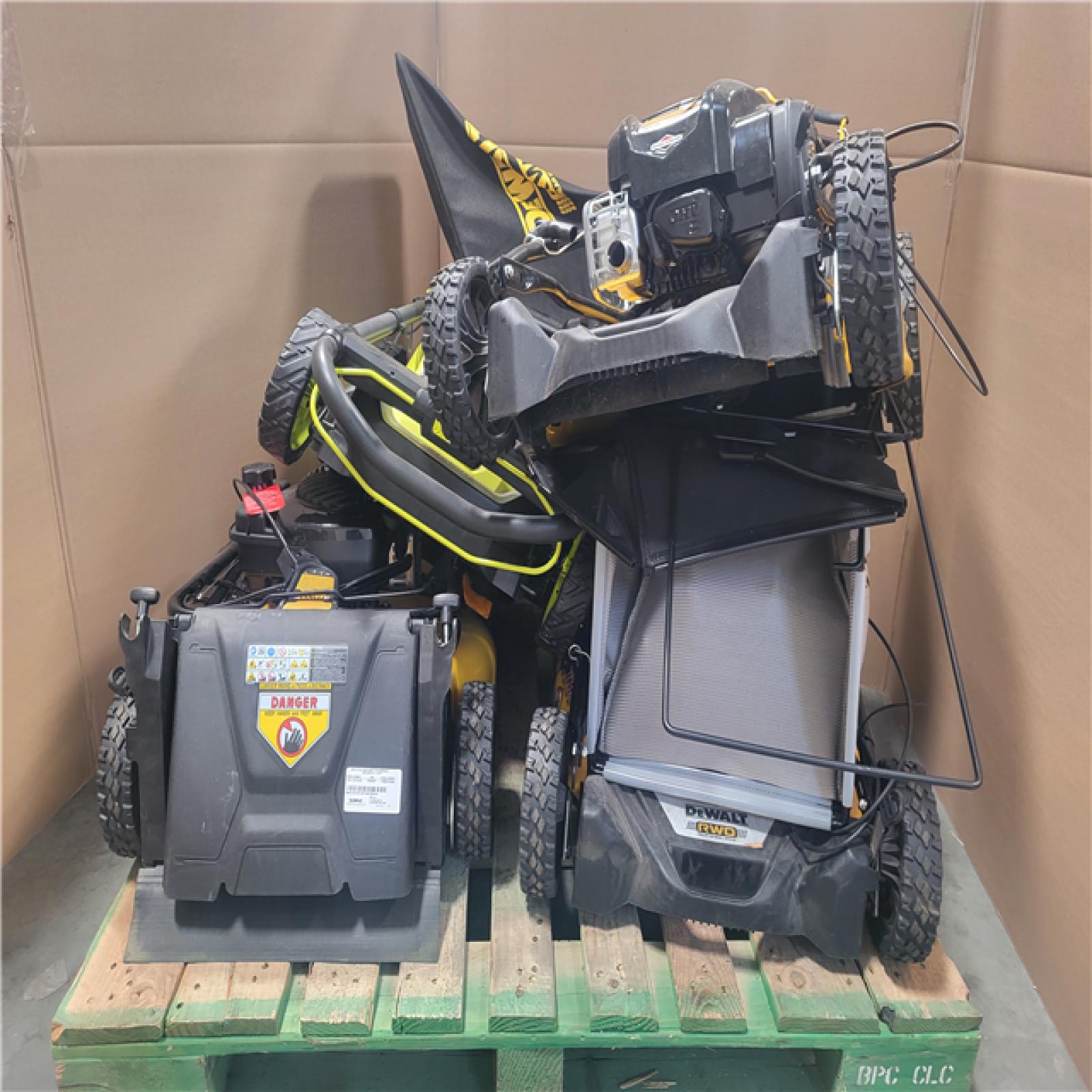 CALIFORNIA AS-IS OUTDOOR POWER EQUIPMENT
