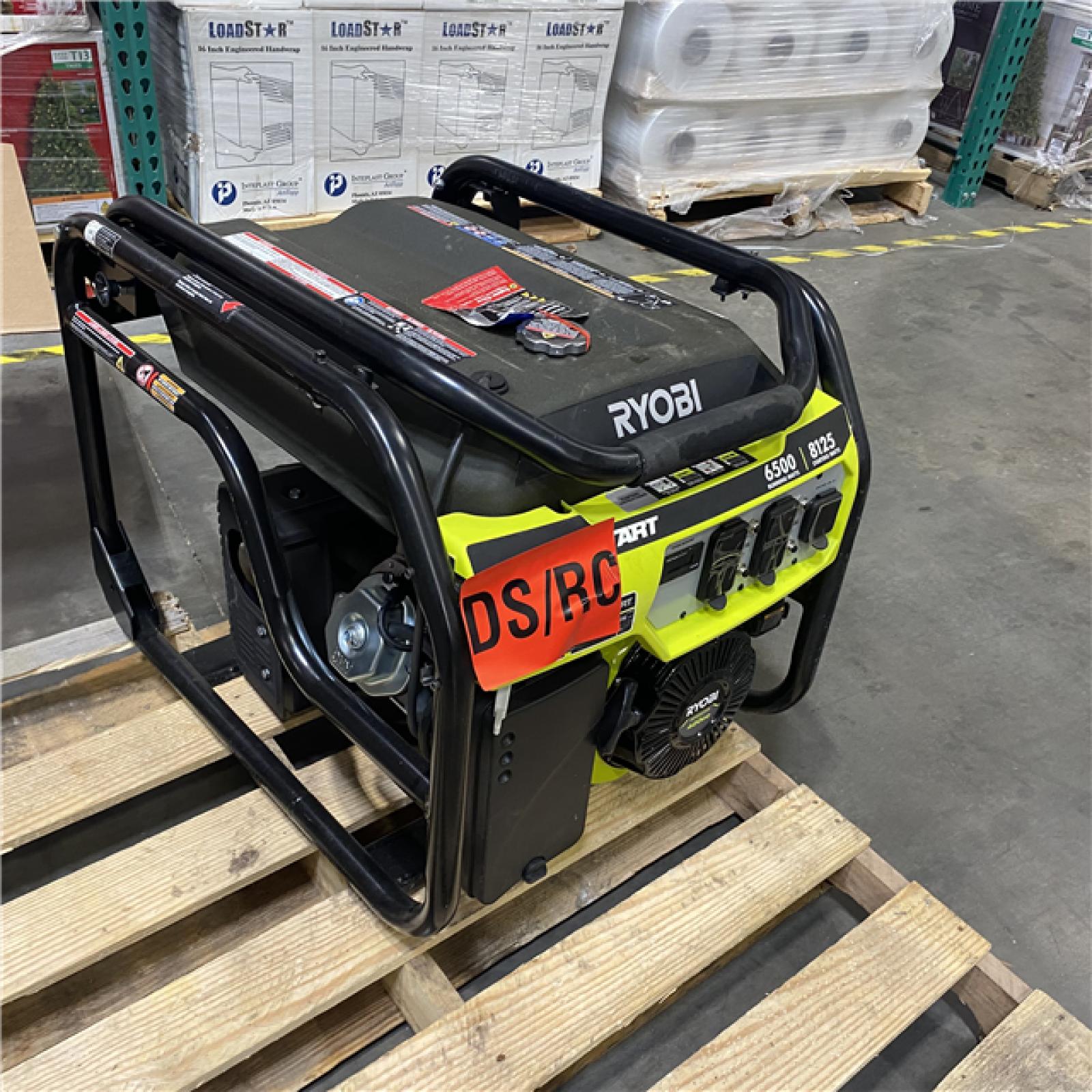 Dallas Location - As-Is RYOBI 8125-Watt Gasoline Powered Portable Generator