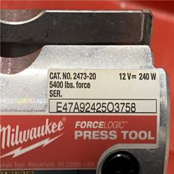 AS-IS Milwaukee 12-Volt Lithium-Ion Force Logic Cordless Press Tool Kit