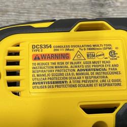 AS-IS DEWALT ATOMIC 20V MAX Cordless Brushless Oscillating Multi Tool Kit