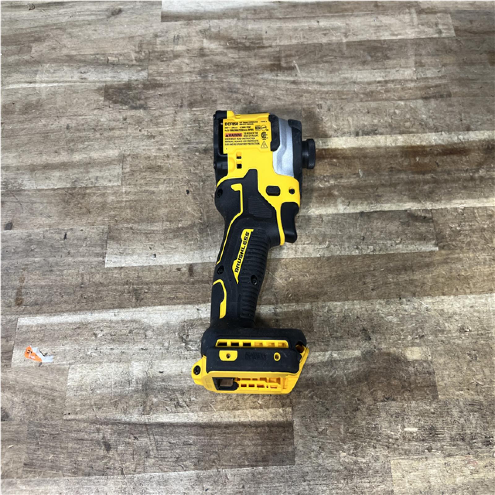 Houston Location AS-IS DEWALT ATOMIC 20V MAX Cordless Brushless Compact 1/4 in. Impact Driver (Tool Only)