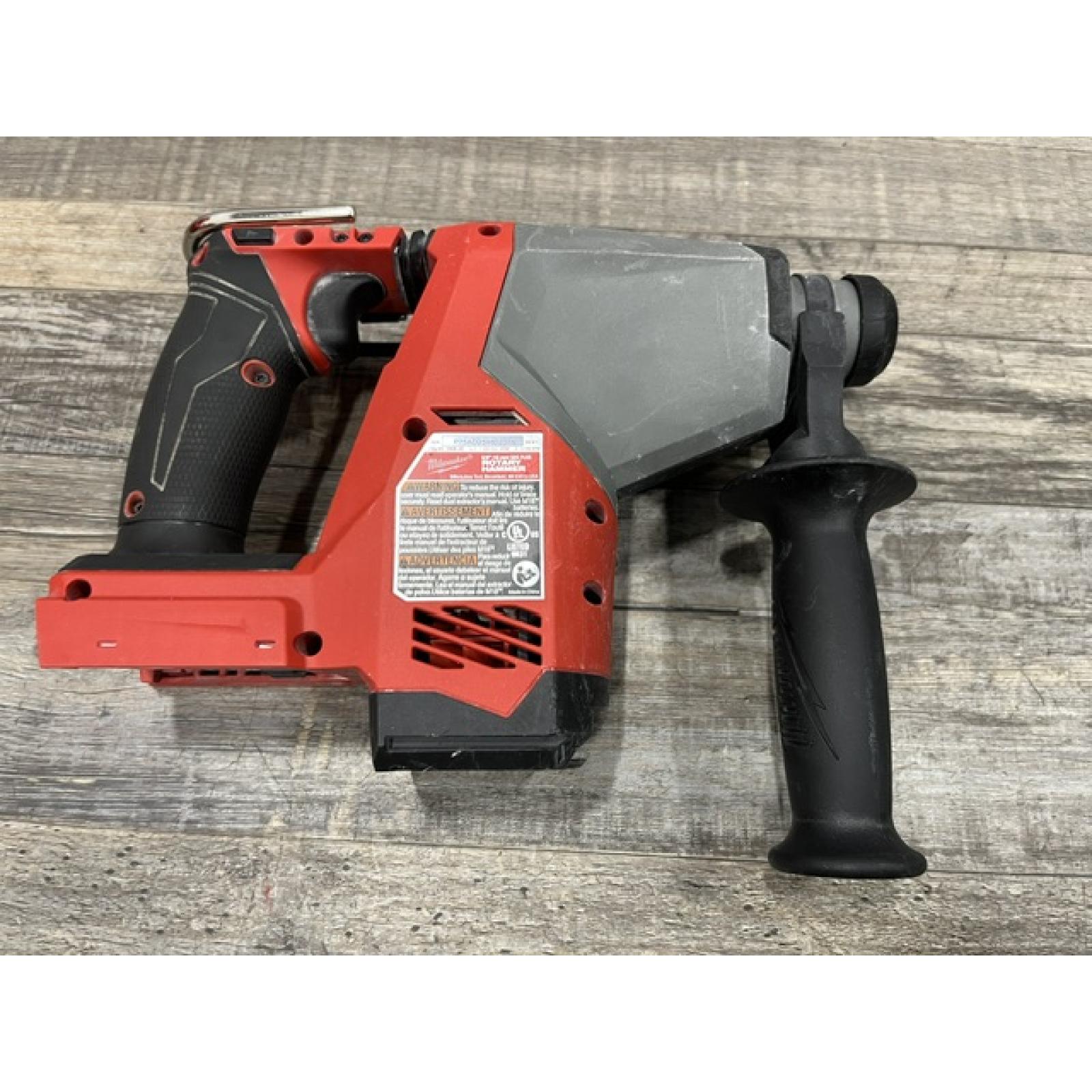 AS-IS Milwaukee FUEL 18V Lithium-Ion Brushless Cordless 5/8 in. SDS-Plus Rotary Hammer (Tool-Only)