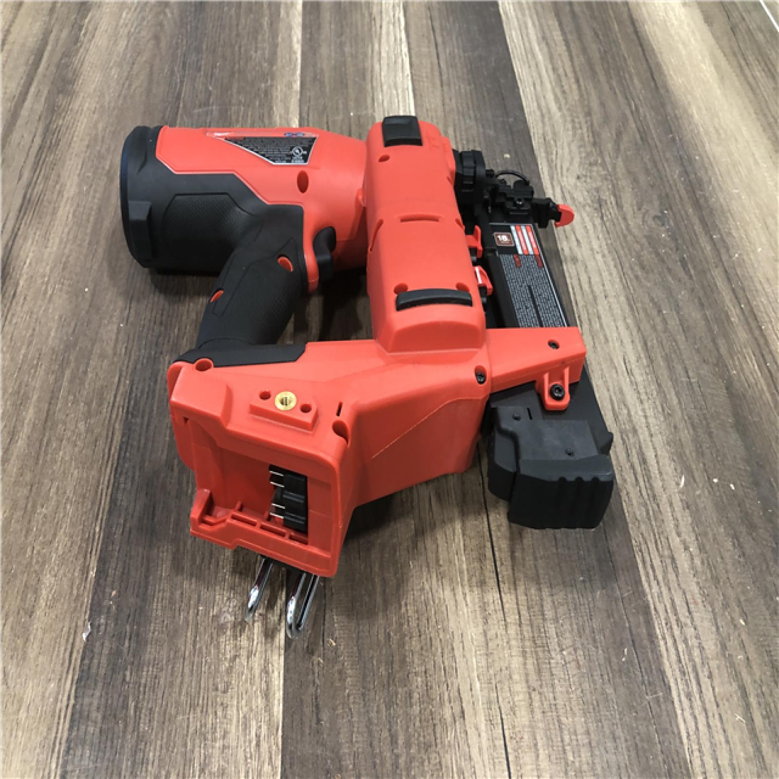 AS-IS Milwaukee  FUEL 18-Volt Lithium-Ion Brushless Cordless Gen II 18-Gauge Brad Nailer (Tool-Only)