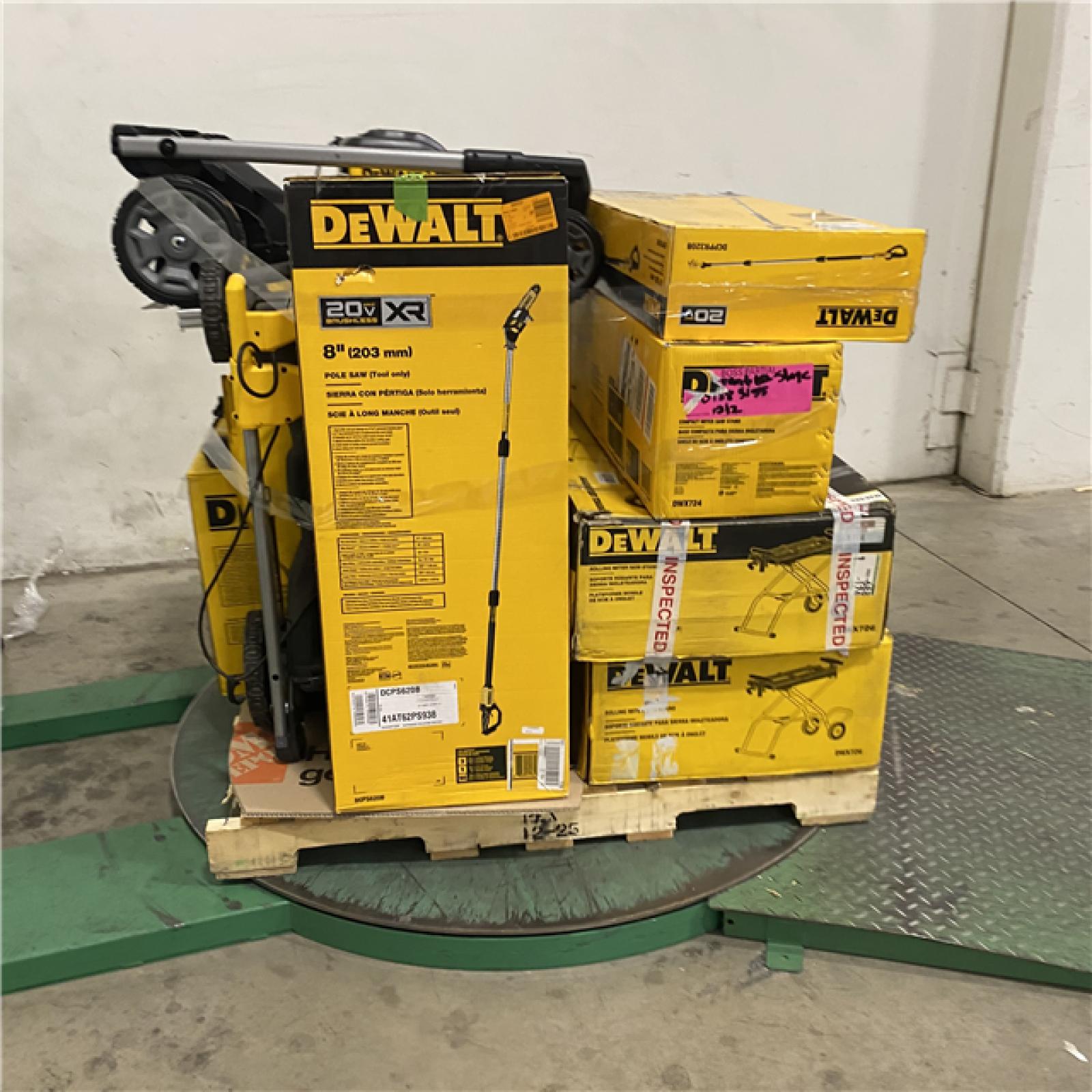 Dallas Location - As-Is DEWALT Tool Pallet