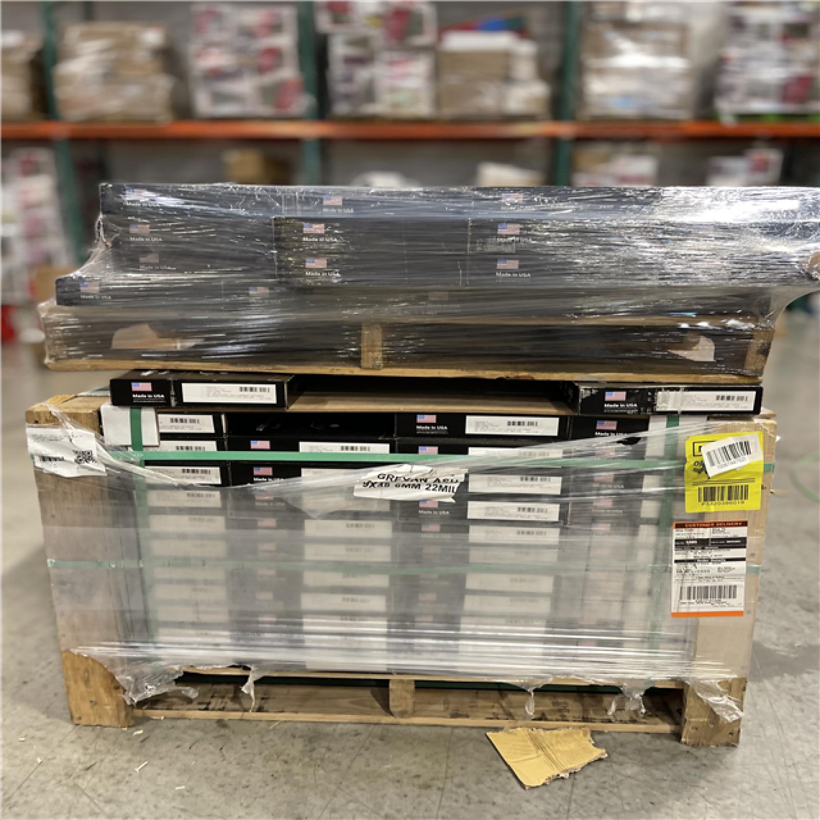 DALLAS LOCATION - MSI Grey Wolfe American Ash 22 MIL x 9 in. W x 48 in. L Waterproof Vinyl Plank Flooring with Click Lock (23.95 sq. ft./Case)PALLET-(61 CASES)