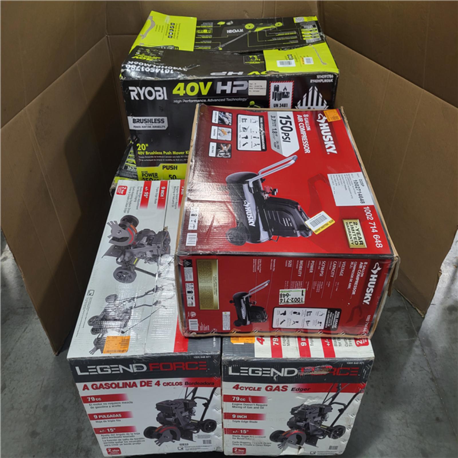 California AS-IS Outdoor Power Equipment