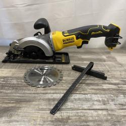 AS-IS DEWALT ATOMIC 20V MAX Cordless Brushless 4-1/2 in. Circular Saw (Tool Only)