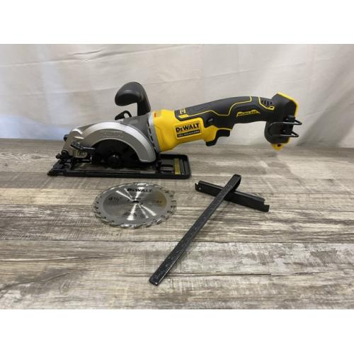 AS-IS DEWALT ATOMIC 20V MAX Cordless Brushless 4-1/2 in. Circular Saw (Tool Only)
