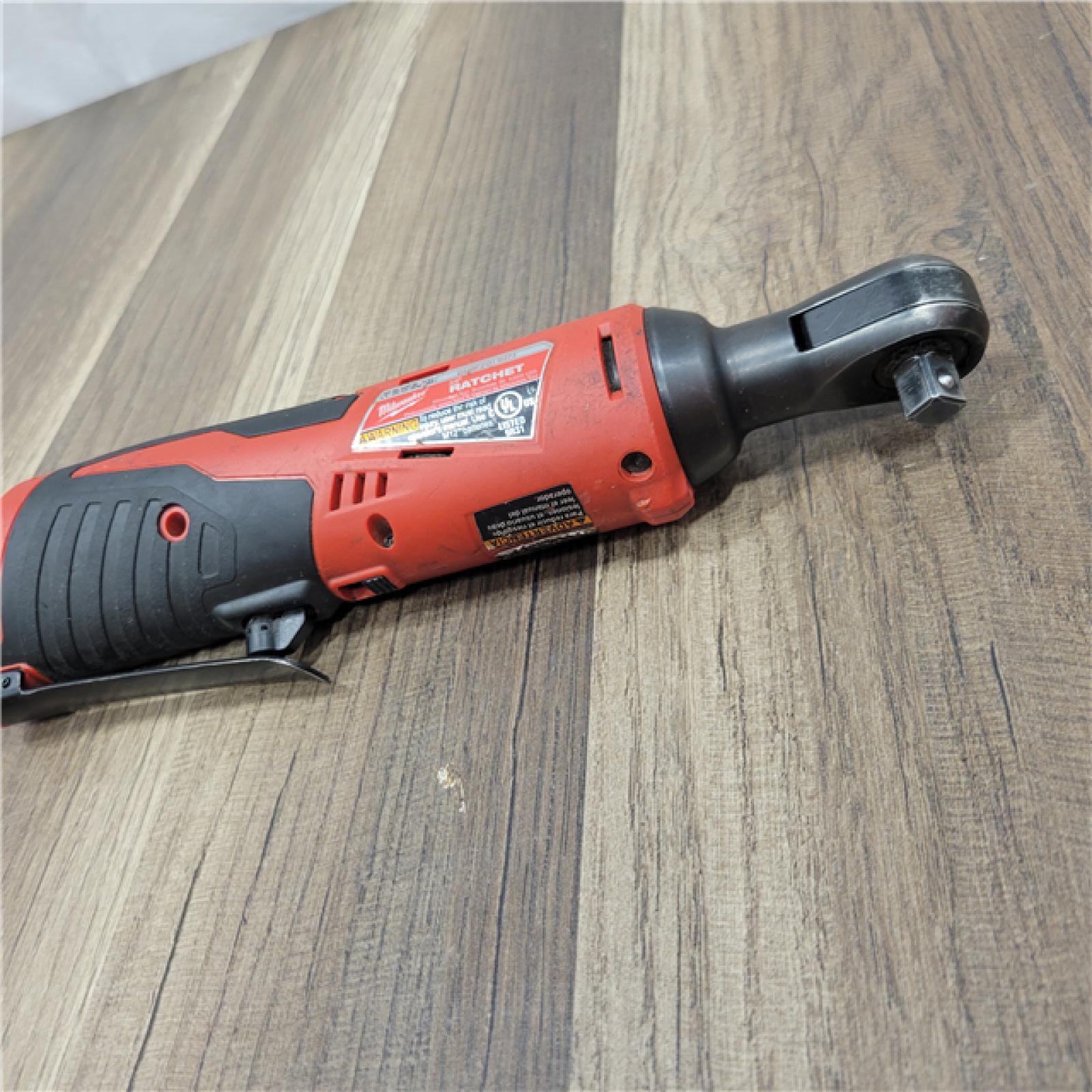 AS-IS  MILWAUKEE 2457-20 .38 in. M12 Cordless Ratchet Only
