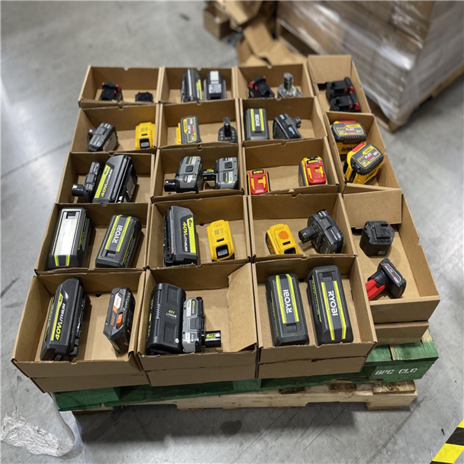 DALLAS LOCATION - AS-IS BATTERY PALLET