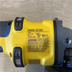 AS-IS DEWALT FLEXVOLT 60-Volt MAX Brushless 4-1/2 in. - 6 in. Cordless Grinder with Kickback Brake Kit (D)