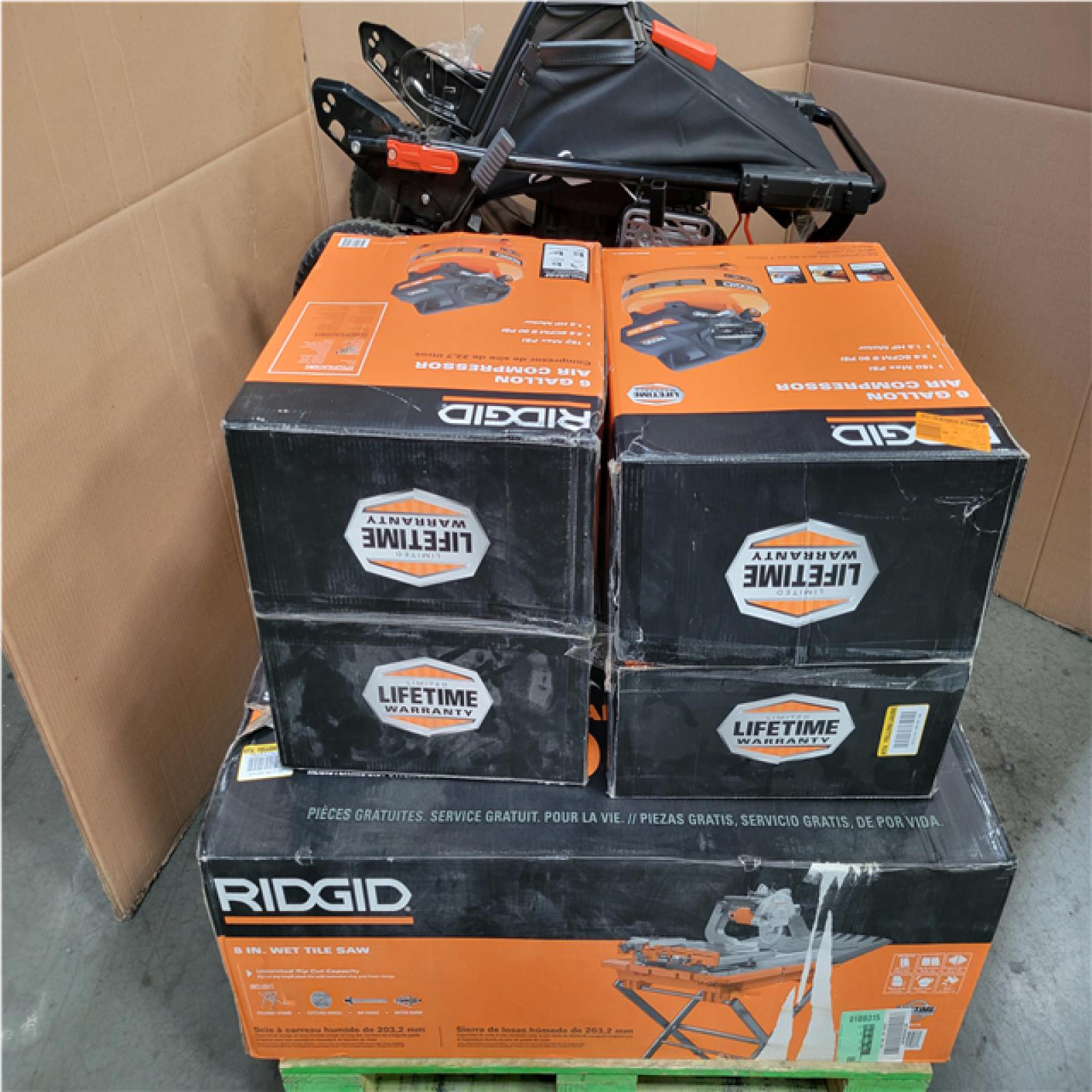 CALIFORNIA AS-IS OUTDOOR POWER EQUIPMENT