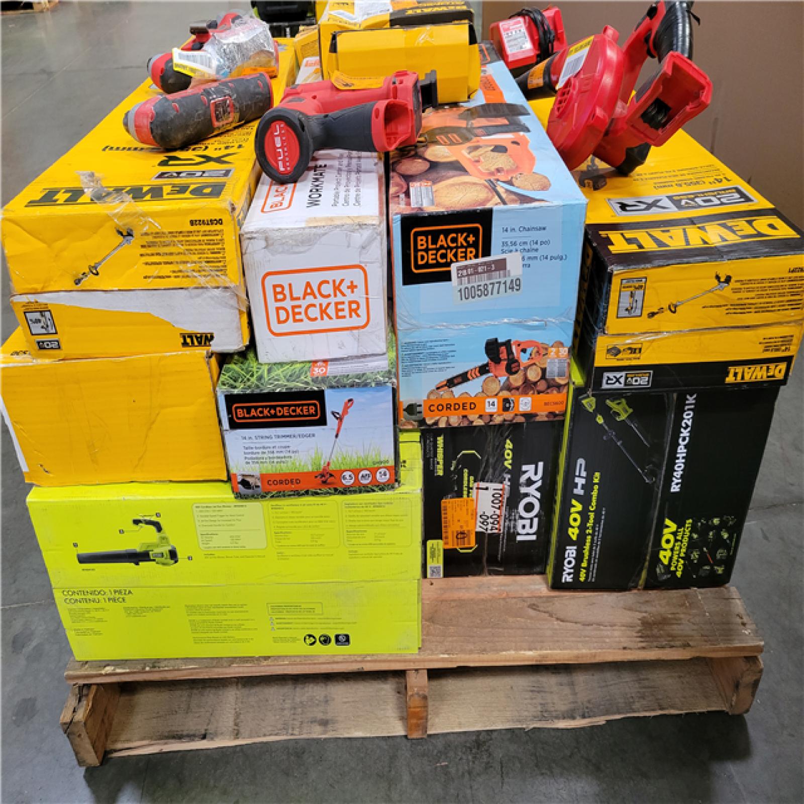 CALIFORNIA AS-IS TOOL PALLET