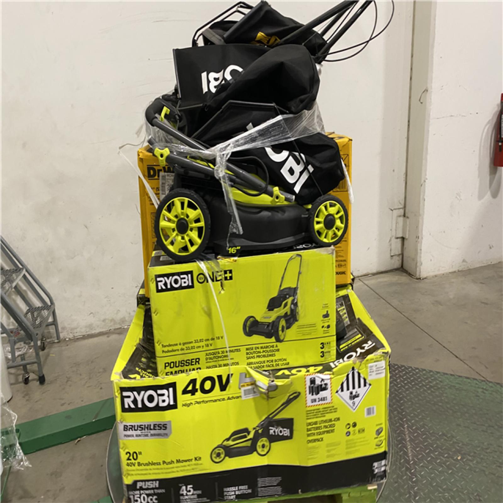 Dallas Location - As-Is Lawn Mower Pallet