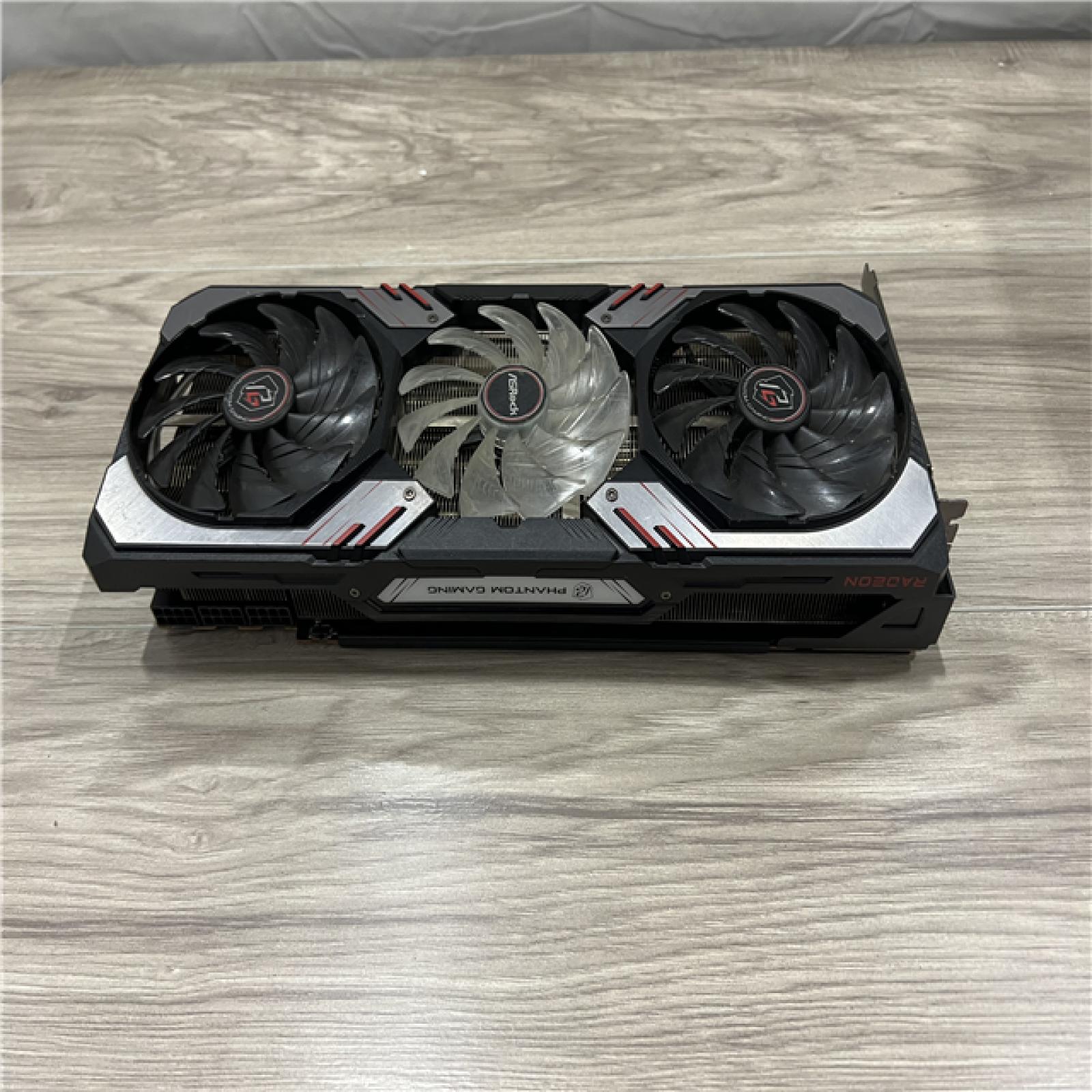 AS-IS ASRock RX 6800XT PG D 16G OC AMD Radeon RX6800XT Graphics Board 16GB