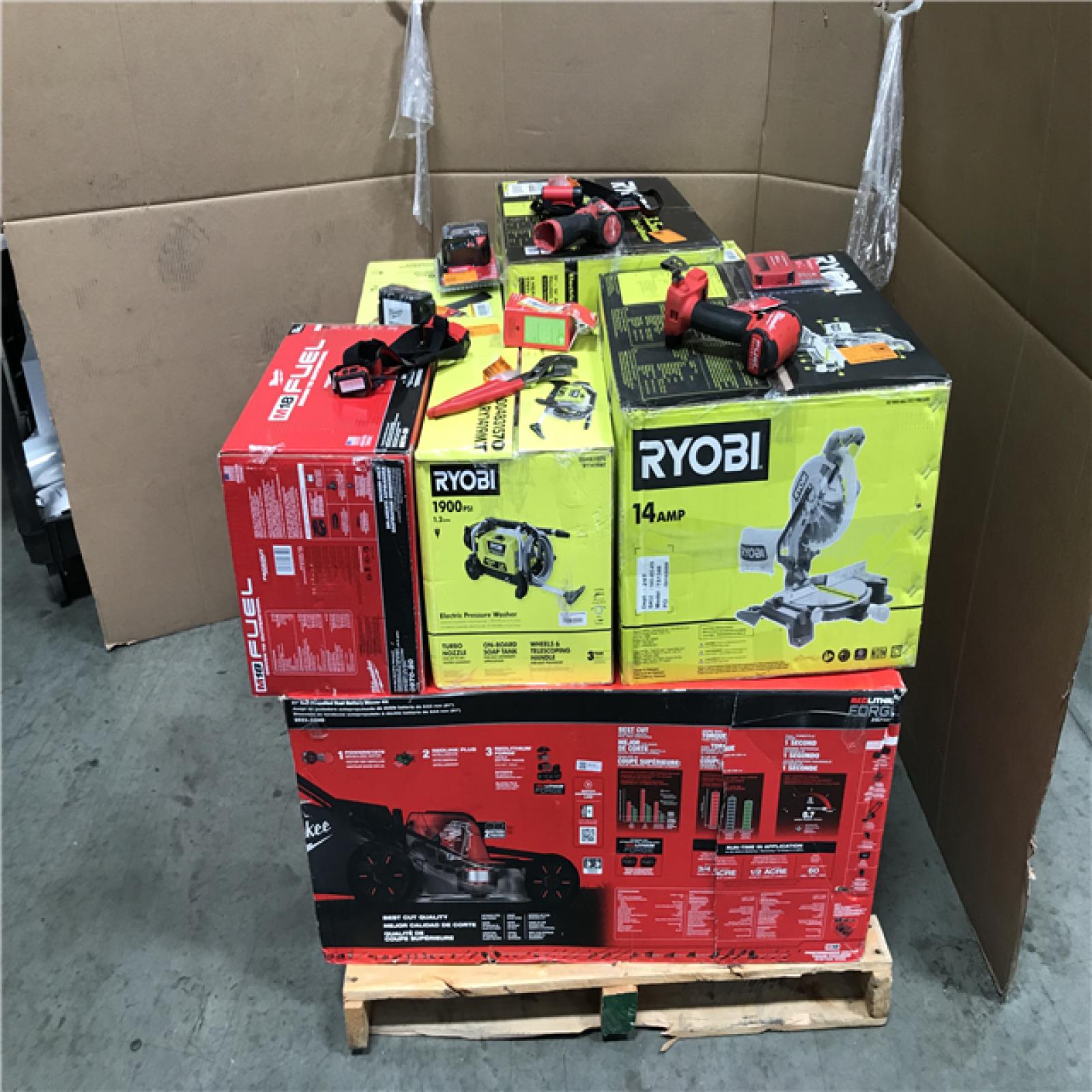 CALIFORNIA AS-IS TOOL PALLET