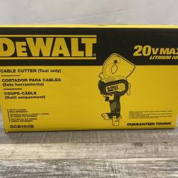 NEW - DEWALT 20V MAX Cordless Electrical Cable Cutting Tool (Tool Only)
