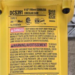 AS-IS DEWALT 6-1/2'' 165MM CIRCULAR SAW (Tool-Only)