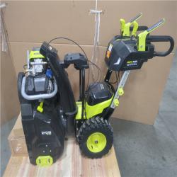 CALIFORNIA AS-IS RYOBI 40V SNOWBLOWER