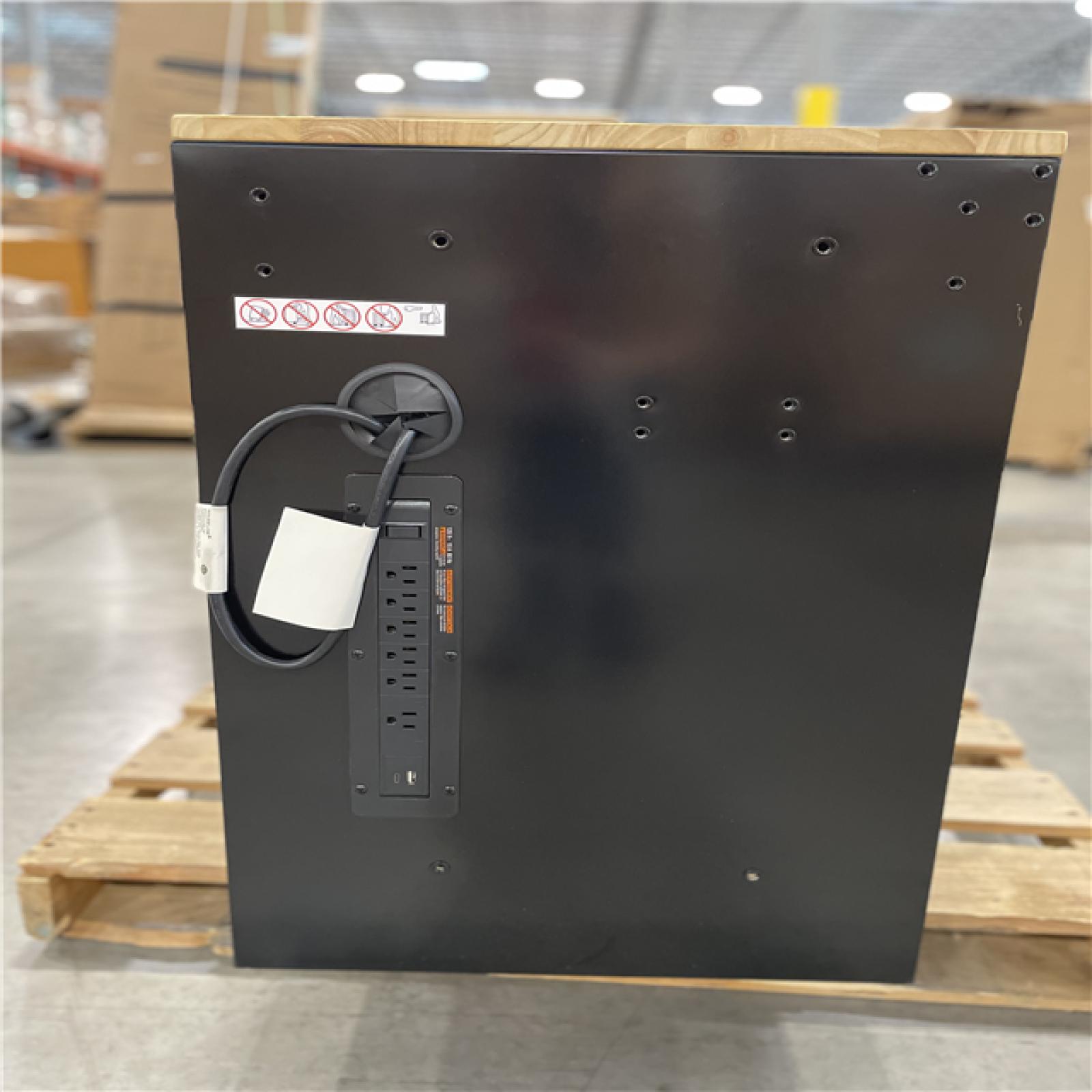 DALLAS LOCATION- AS-IS HUSKY 52 in. W x 20 in. D Standard Duty Black Mobile Workbench