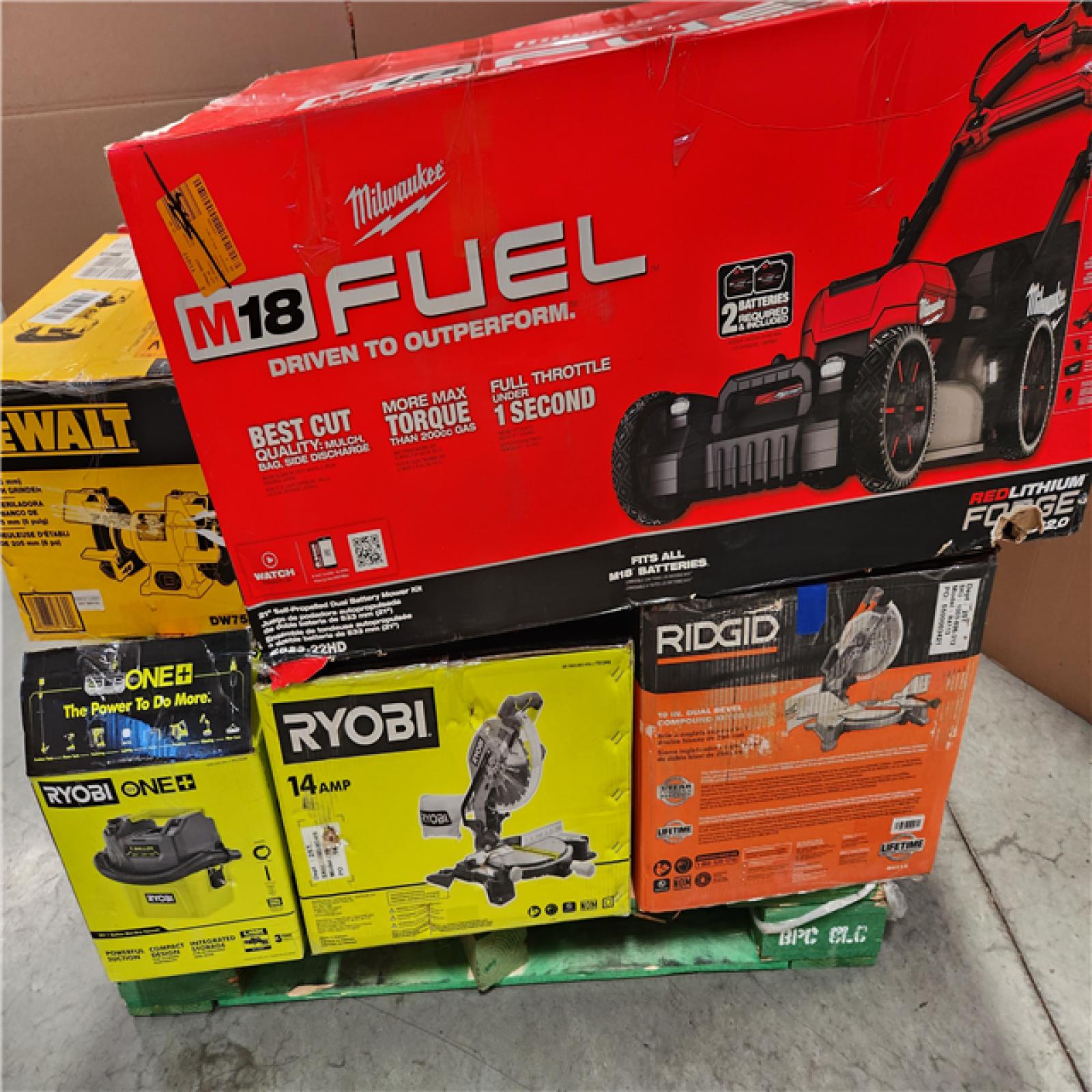 CALIFORNIA AS-IS TOOL PALLET