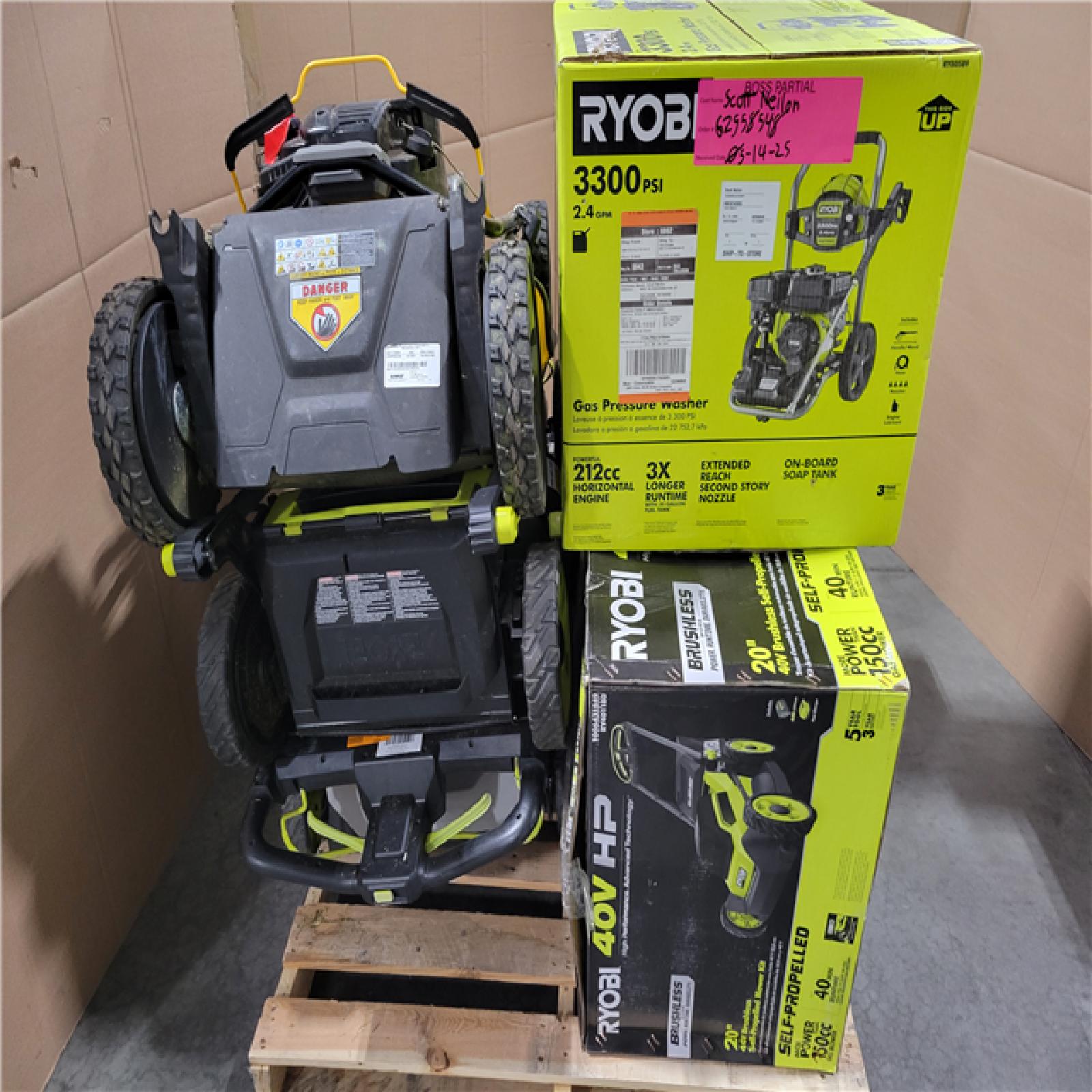 CALIFORNIA AS-IS OUTDOOR POWER EQUIPMENT