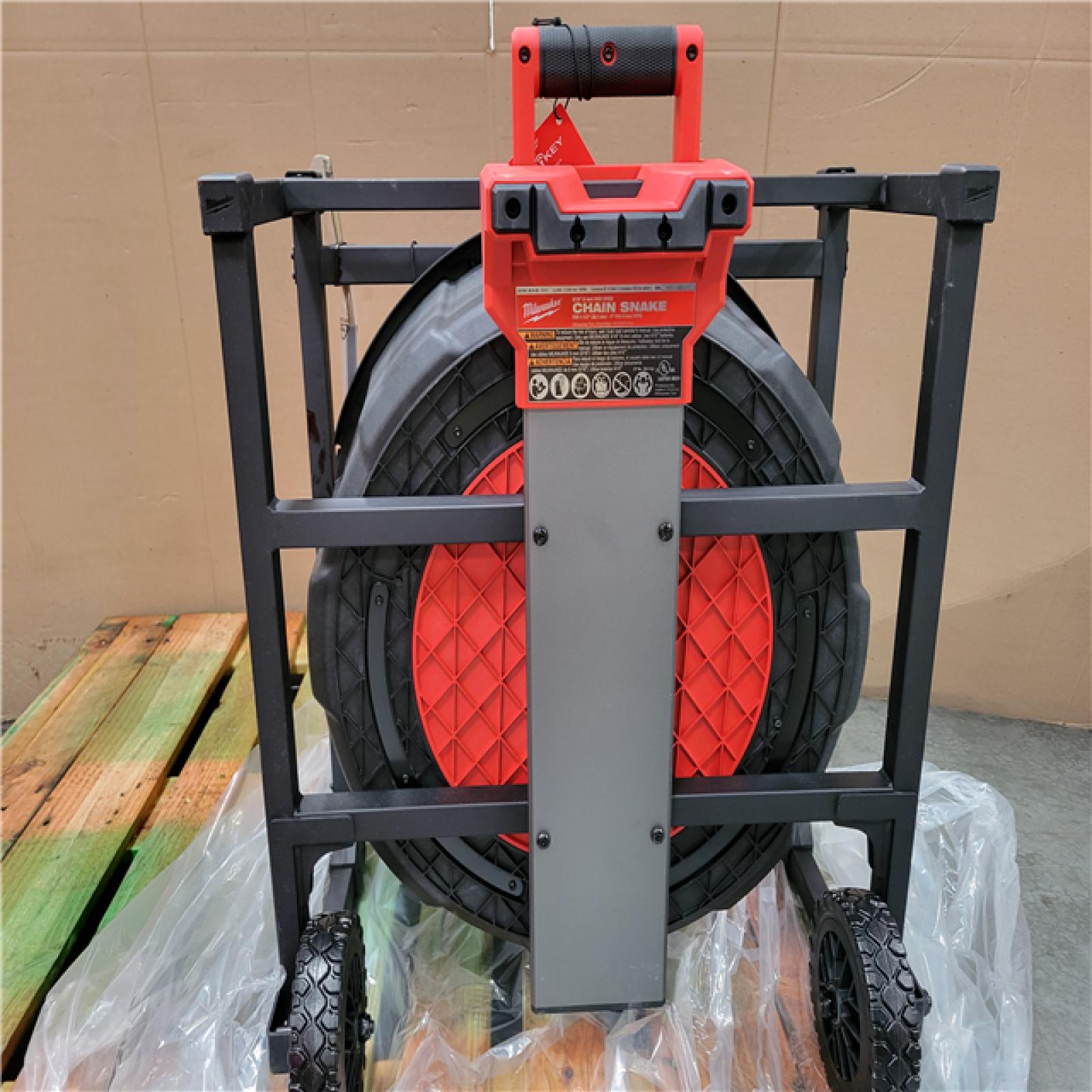 CALIFORNIA AS-IS MILWAUKEE HIGH SPEED CHAIN SNAKE