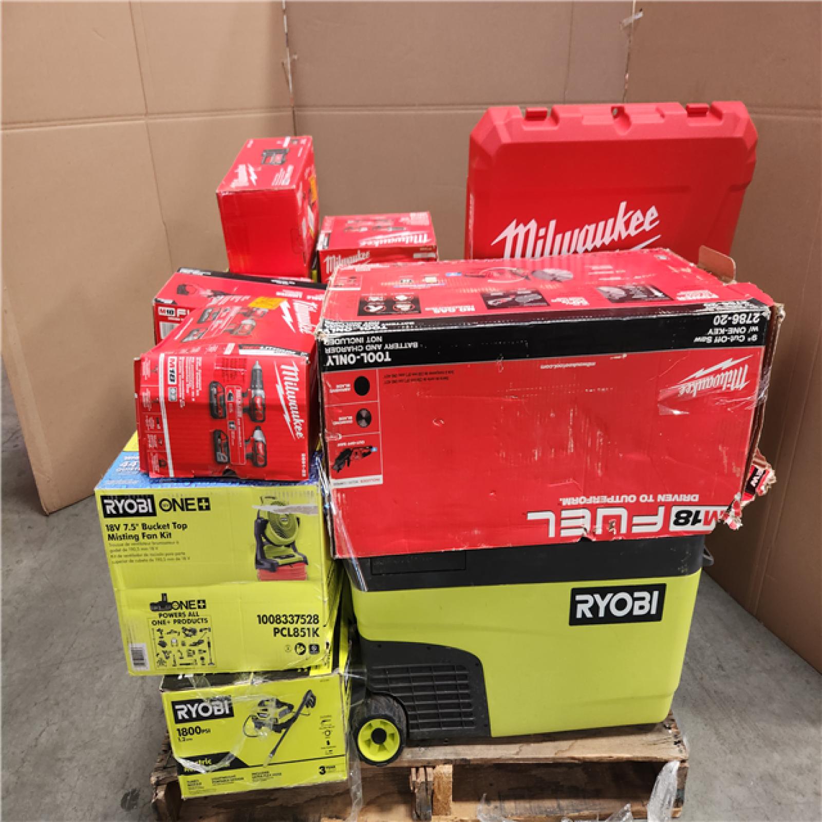 CALIFORNIA AS-IS TOOL PALLET