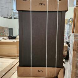 Phoenix Location 11 Hampton Bay Shaker 24 in. W x 12 in. D x 30 in. H Assembled Wall Kitchen Cabinet in Brindle Pallet