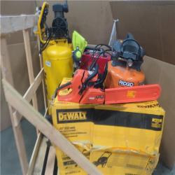 California AS-IS OUTDOOR POWER EQUIPMENT