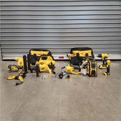 AS-IS- DEWALT 20V MAX Lithium-Ion Brushed Cordless (10-Tool) Combo Kit