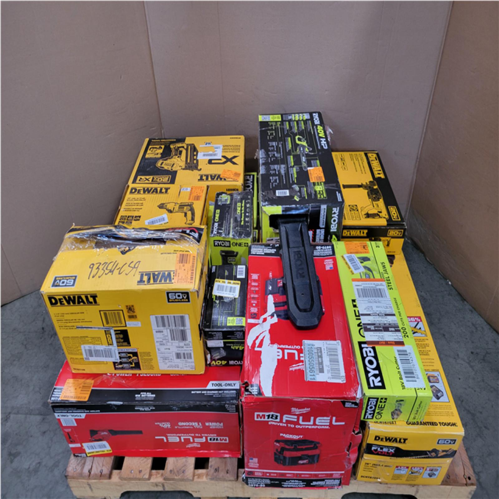 CALIFORNIA AS-IS TOOL PALLET