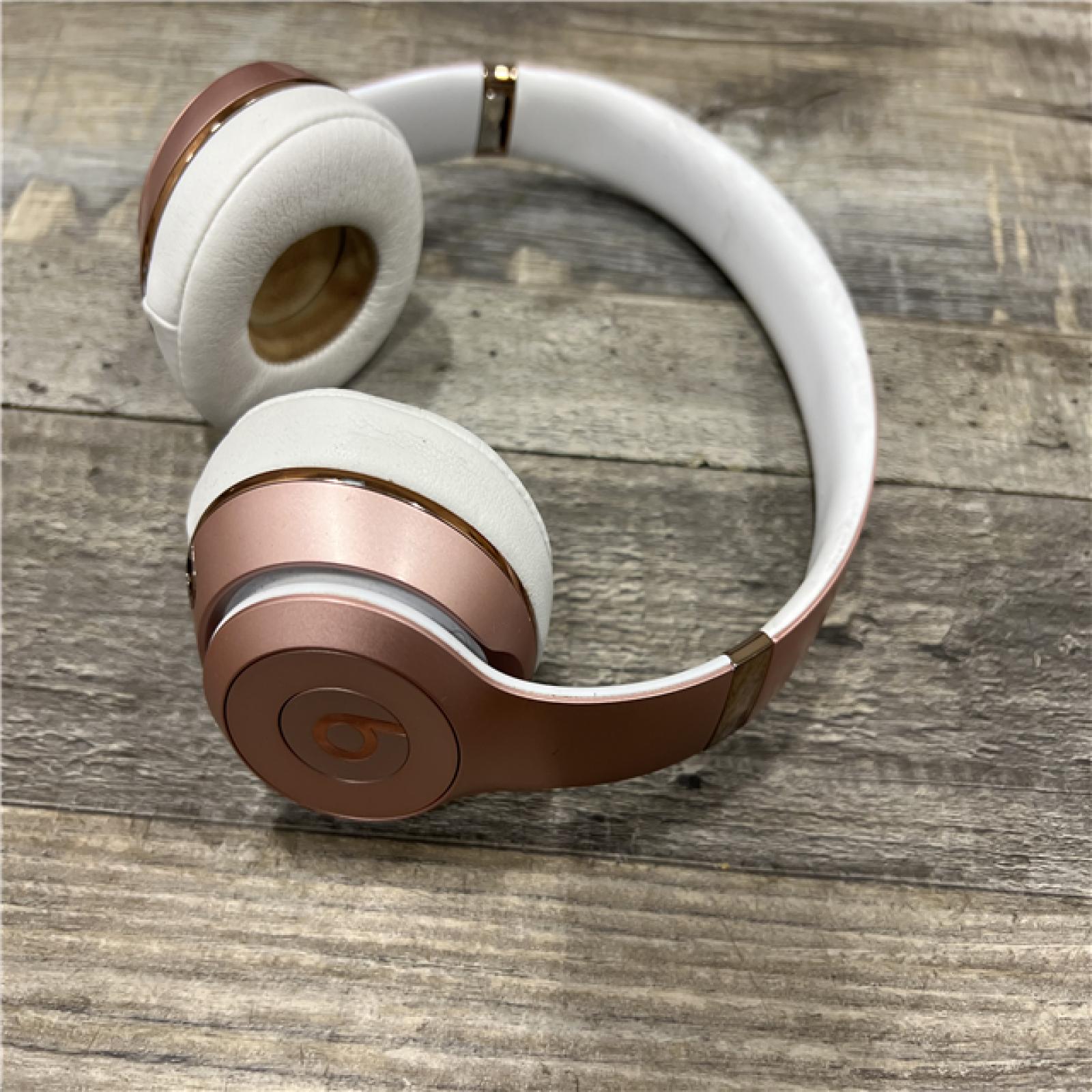 AS-IS Beats by Dr. Dre Solo3 Bluetooth On-Ear Headphones  Rose Gold