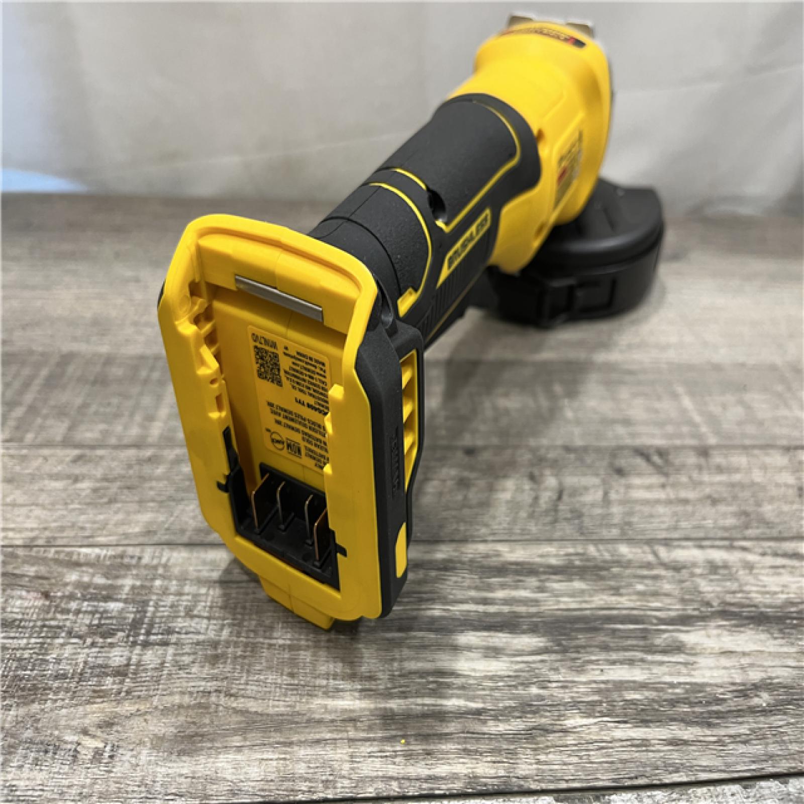 AS-IS DEWALT 20V MAX Cordless Brushless 4-1/2 in. Angle Grinder with Paddle Switch (Tool Only)