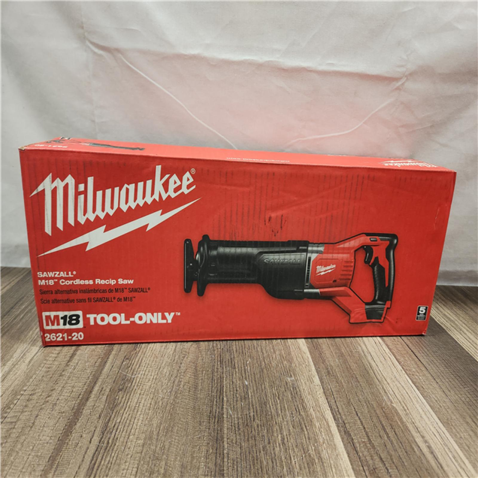 NEW- Milwaukee  M18 SAWZALL Lithium-Ion Cordless Reciprocating Saw (Tool Only)