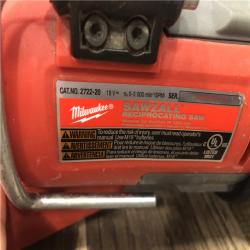 AS-IS Milwaukee FUEL 18V Lithium-Ion Brushless Cordless Super SAWZALL Orbital Reciprocating Saw (Tool-Only)