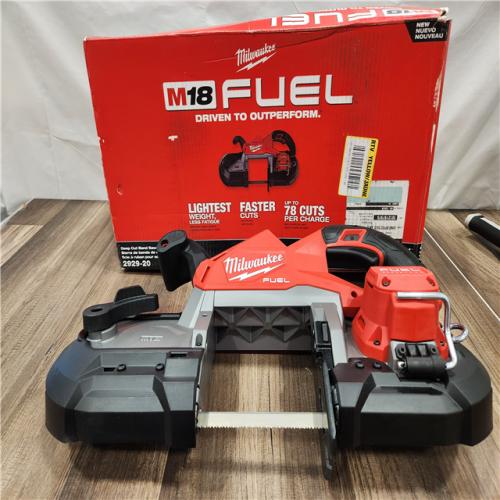 AS-IS Milwaukee M18 FUEL 18V Lithium-Ion Brushless Cordless Deep Cut Band Saw (Tool-Only)