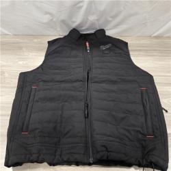 AS-IS Milwaukee Black Large M12 Heated Axis Vest Kit